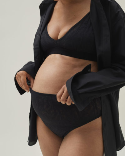 lace maternity thong