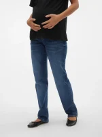 Mamalicious Velua Straight Jeans
