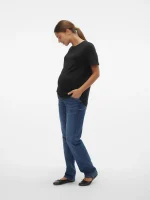 Mamalicious Velua Straight Jeans - Image 3