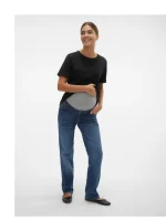 Mamalicious Velua Straight Jeans - Image 4