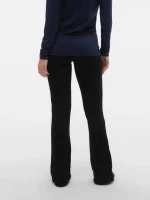 Mamalicious Luna Pintuck Flare Jersey Pants - Image 2