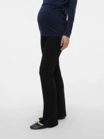 Mamalicious Luna Pintuck Flare Jersey Pants