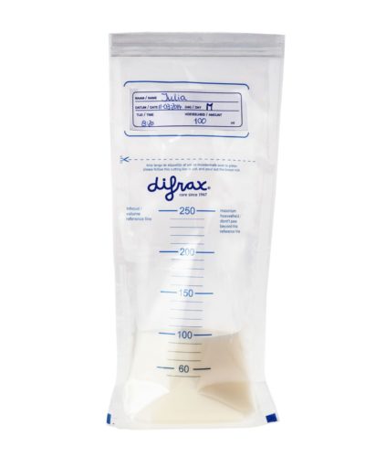 Difrax Btob safnpokar fyrir brjóstamjólk