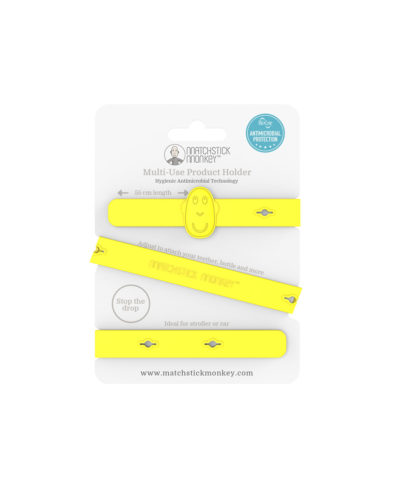 Matchstick Monkey Product holder yellow