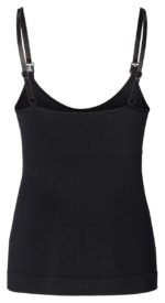Noppies seamless nursing top shaping black - eftir fæðingu aðhaldshlýrabolur - Image 3