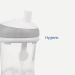 Difrax mál með röri 250 ml Raspberry - Image 2