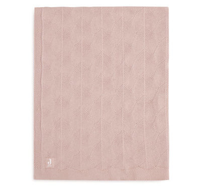 Jollein Cotton Blanket Shell Knit - Wild Rose