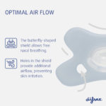 Difrax natural snuð 0-6 mánaða sílikon 2 stk. - Image 4