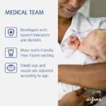 Difrax natural snuð 0-6 mánaða sílikon 2 stk. - Image 7